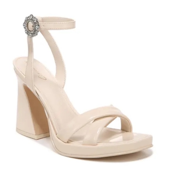 CIRCUS BY SAM EDELMAN
Haidyn Ankle Strap Sandal in cream size 10 - Picture 1 of 6